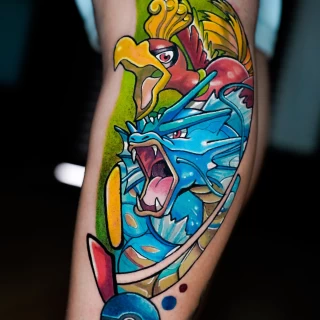 Dian guest tatouage réaliste couleur - The Black Hat Tattoo