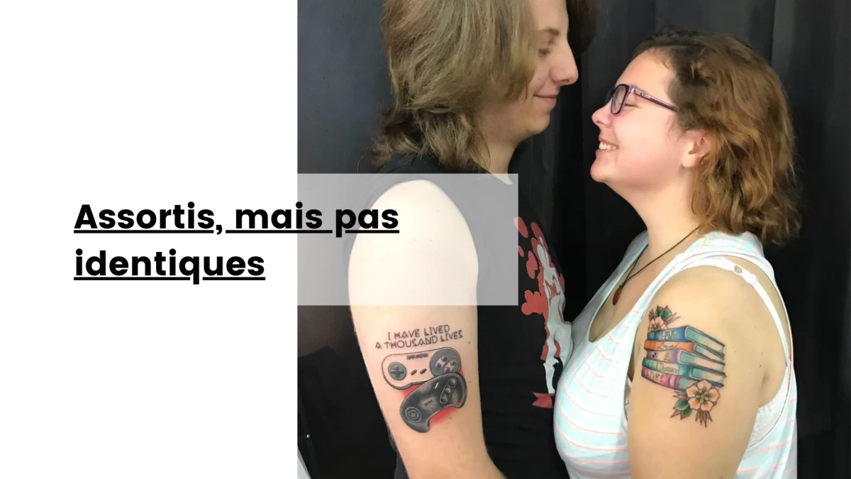 Assortis, mais pas identiques- Tatouage Nice - Black Hat Tattoo Nice