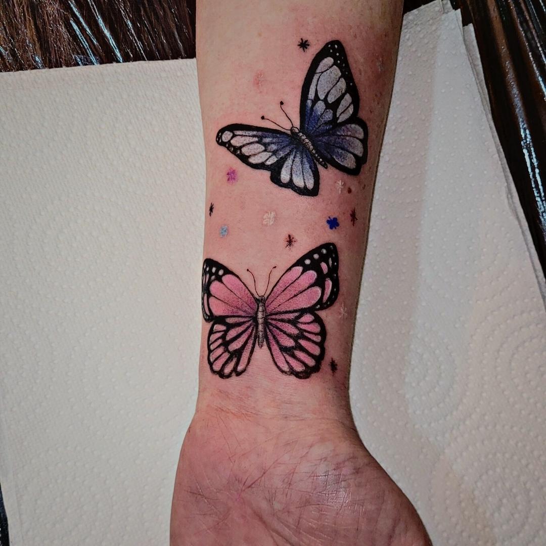 Poignet Tatouage Papillonnull