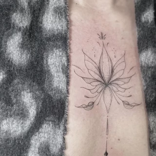 Molly guest artist fine line_(2) - The Black Hat Tattoo