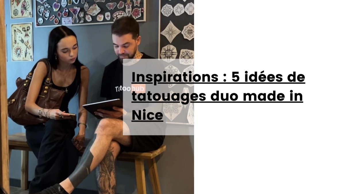 Inspirations _ 5 idées de tatouages duo made in Nice- Tatouage Nice - Black Hat Tattoo Nice