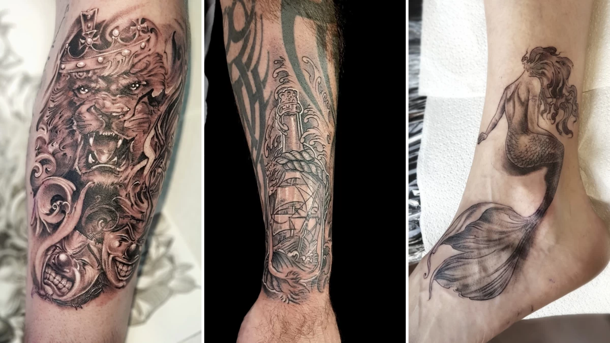  Black & Gray Tattoo - Black Hat Tattoo Dublin 4