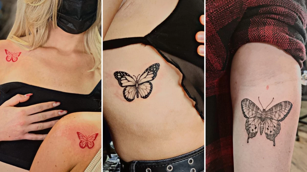 Butterfly Tattoo - Black Hat Tattoo Nice 4