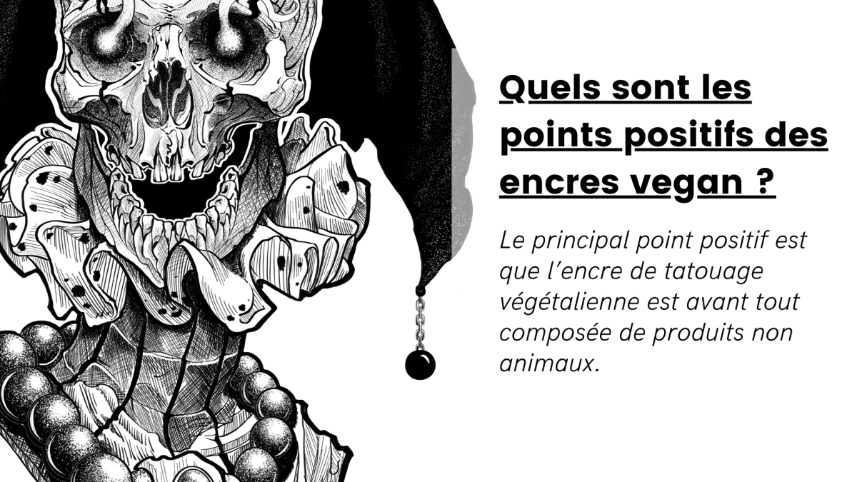 Quels sont les points positifs des encres vegan