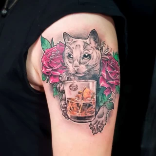 neo03 - The Black Hat Tattoo