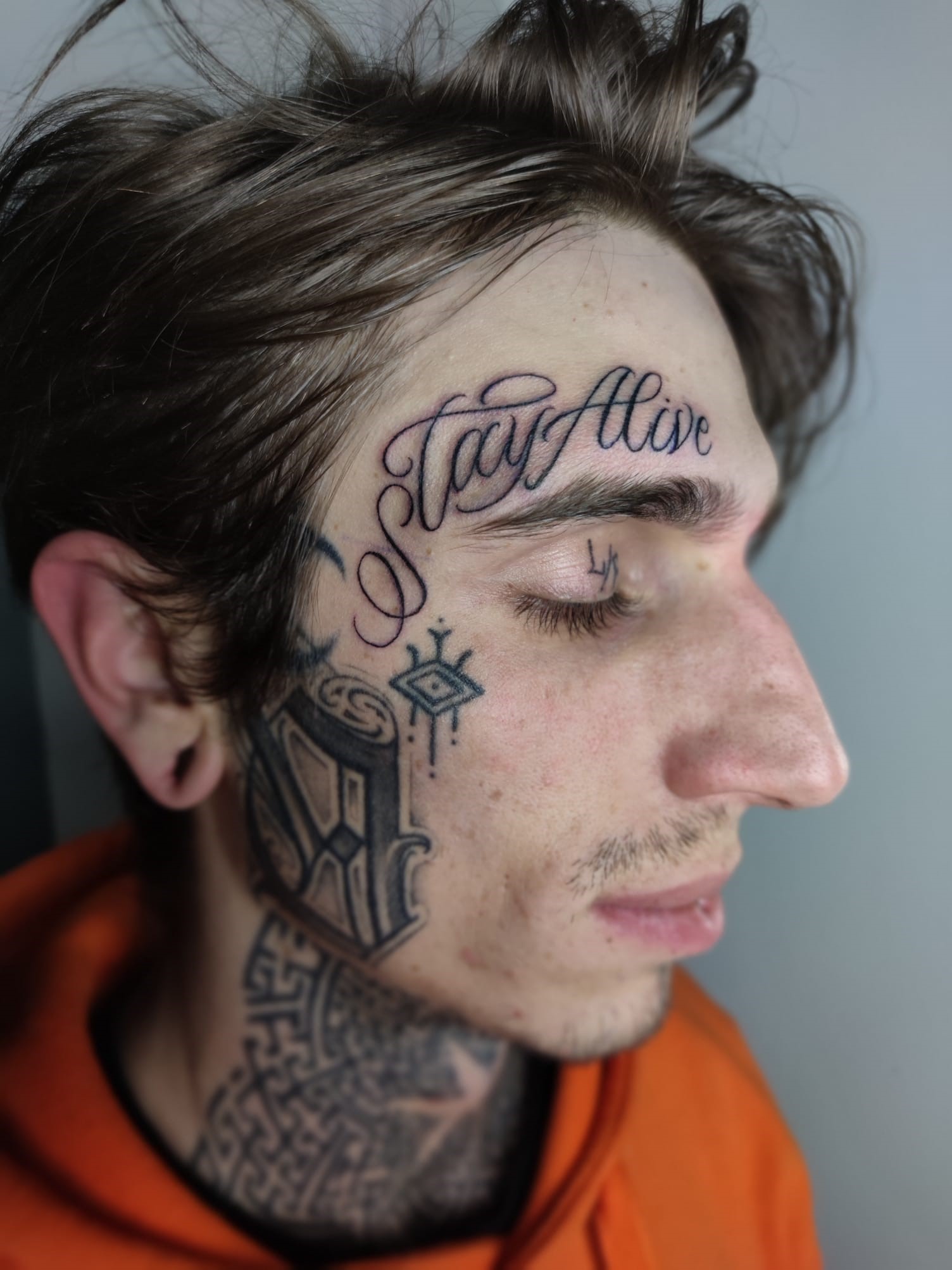 Stehpano lettering - black hat nice 2- 2023  - The Black Hat Tattoo