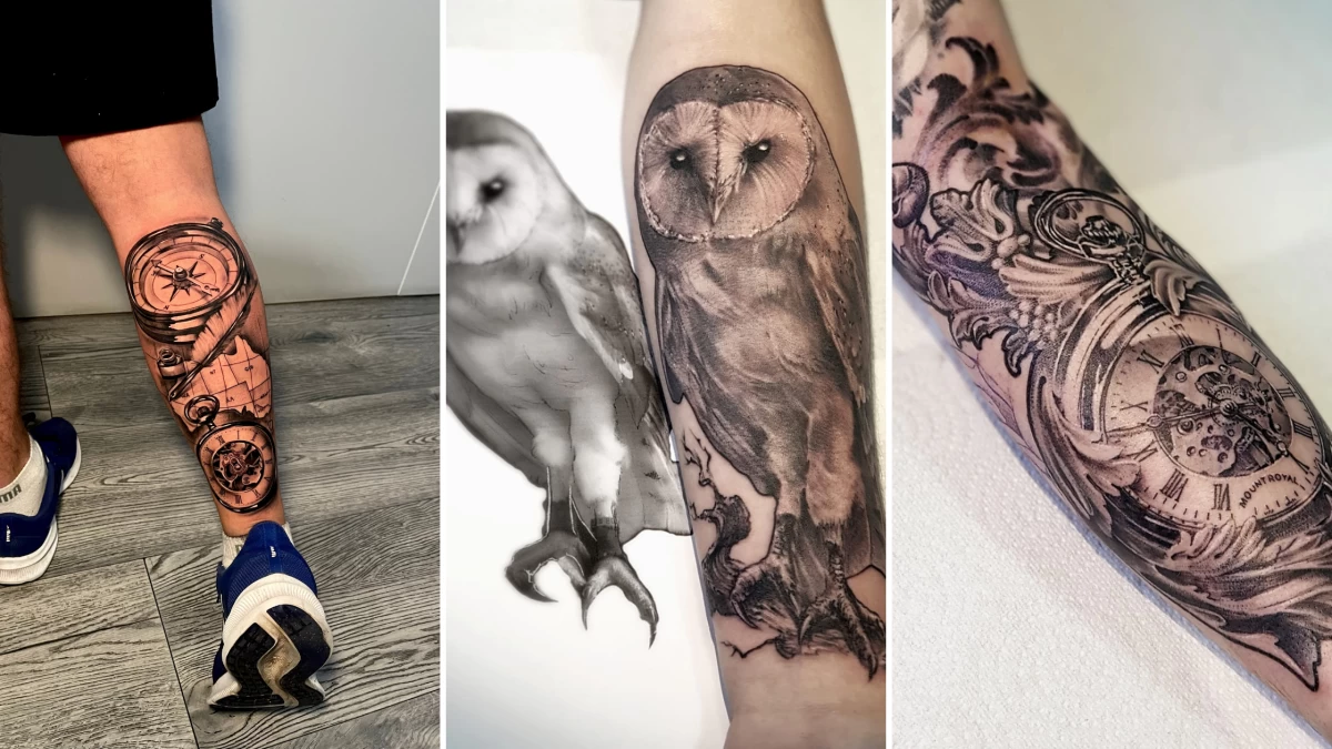 Realism Microrealism and Portrait Tattoo - Black Hat Tattoo Nice 5