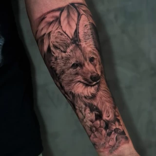 Wolf - The Black Hat Tattoo