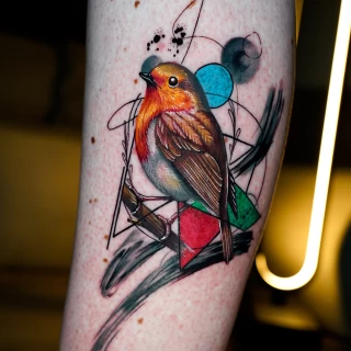 Dian guest tatouage réaliste couleur - The Black Hat Tattoo