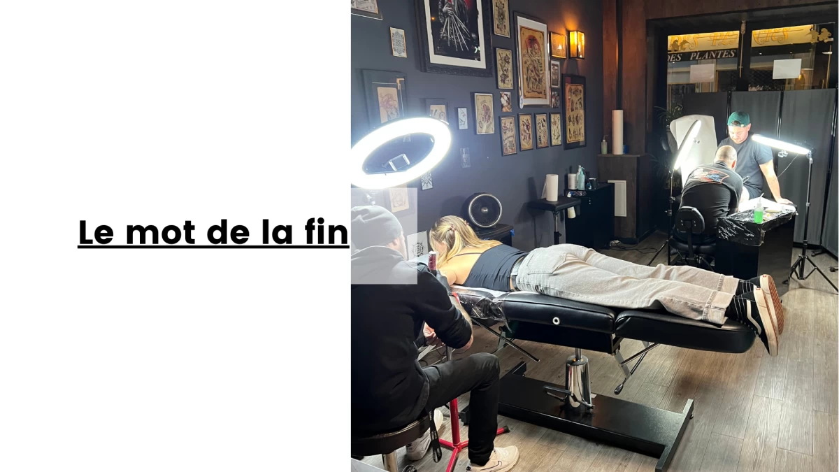 Le mot de la fin- Tatouage Nice - Black Hat Tattoo Nice