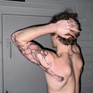 Galilea - artiste résidente - Black Hat Dublin - cybersigilism - The Black Hat Tattoo