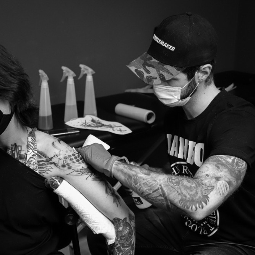 Krasti - Guest - Black Hat Tattoo Nice2 - The Black Hat Tattoo