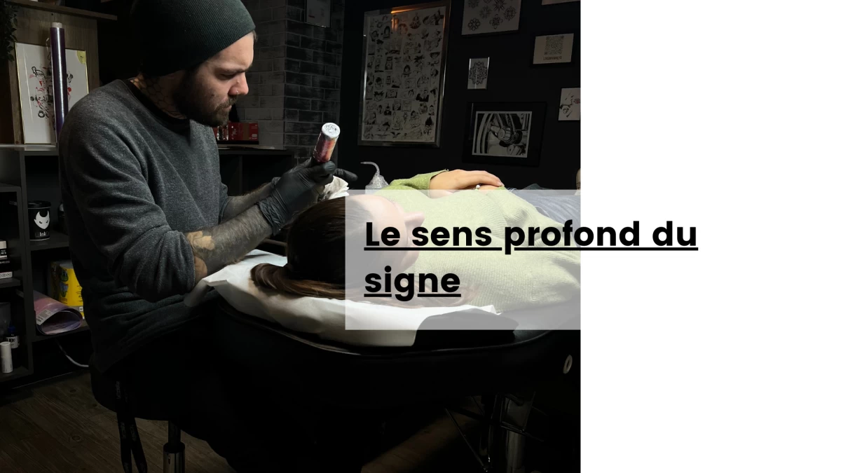 Le sens profond du signe
