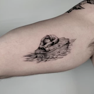 5 - The Black Hat Tattoo