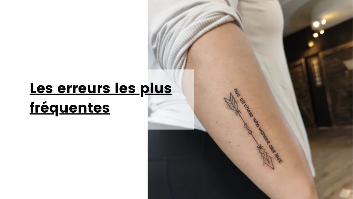 Les erreurs les plus fréquentes