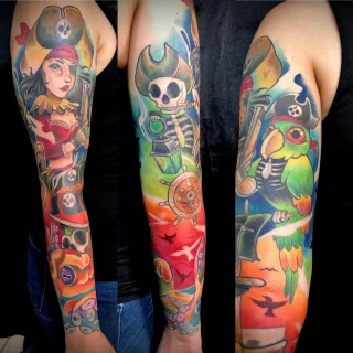 2 - The Black Hat Tattoo