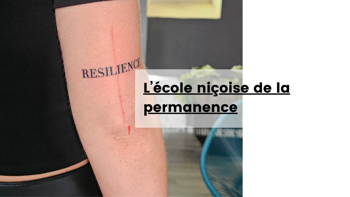 L’école niçoise de la permanence- Tatouage Nice - Black Hat Tattoo Nice