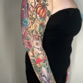 Ruxandra guest artist(6) - The Black Hat Tattoo